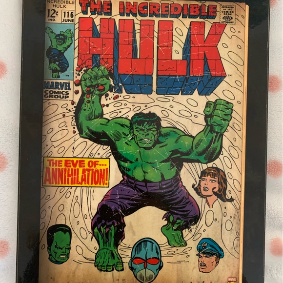 The Incredible Hulk Graphic Art - Picture 1 of 1